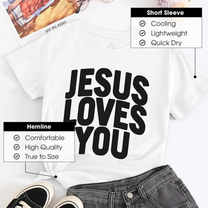 Jesus Loves You T-Shirt - Eternal Love Declaration