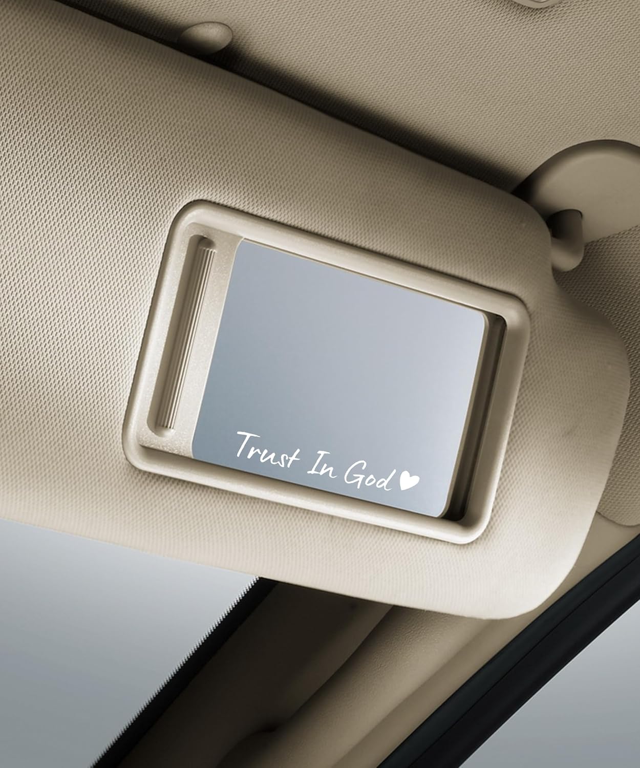 Trust in God Mirror Decals for Cars, Trucks, Motorcycles