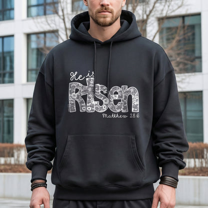 Christian Easter Matthew 28:6 – He is Risen – Unisex Tshirt / Hoodie / Sweatshirt