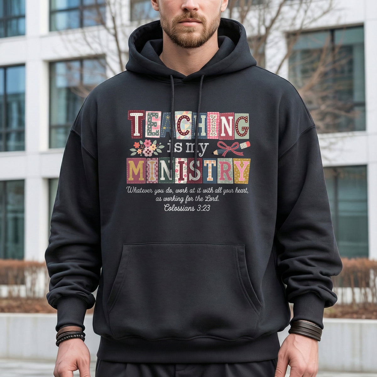 Teaching Is My Ministry Christian Teacher – Unisex Tshirt / Hoodie / Sweatshirt