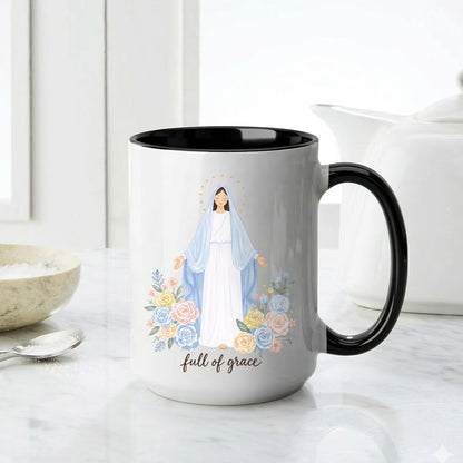 Full of Grace Mug - Perfect Christian Gift, Prayer Mug, or Daily Inspiration