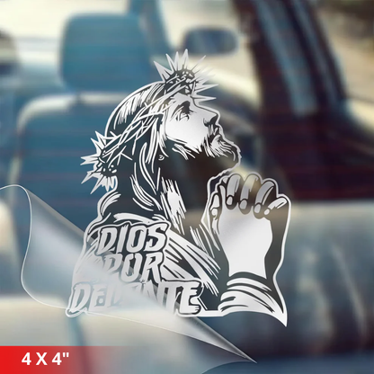 4 inch - Christian Decal Collection – Faith Stickers for Car, Laptop, Water Bottle & Helmet