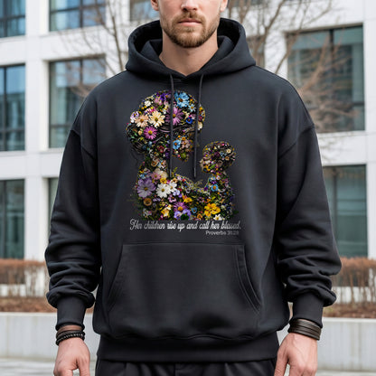 Floral Motherhood - Proverbs 31:28 – Unisex Tshirt / Hoodie / Sweatshirt