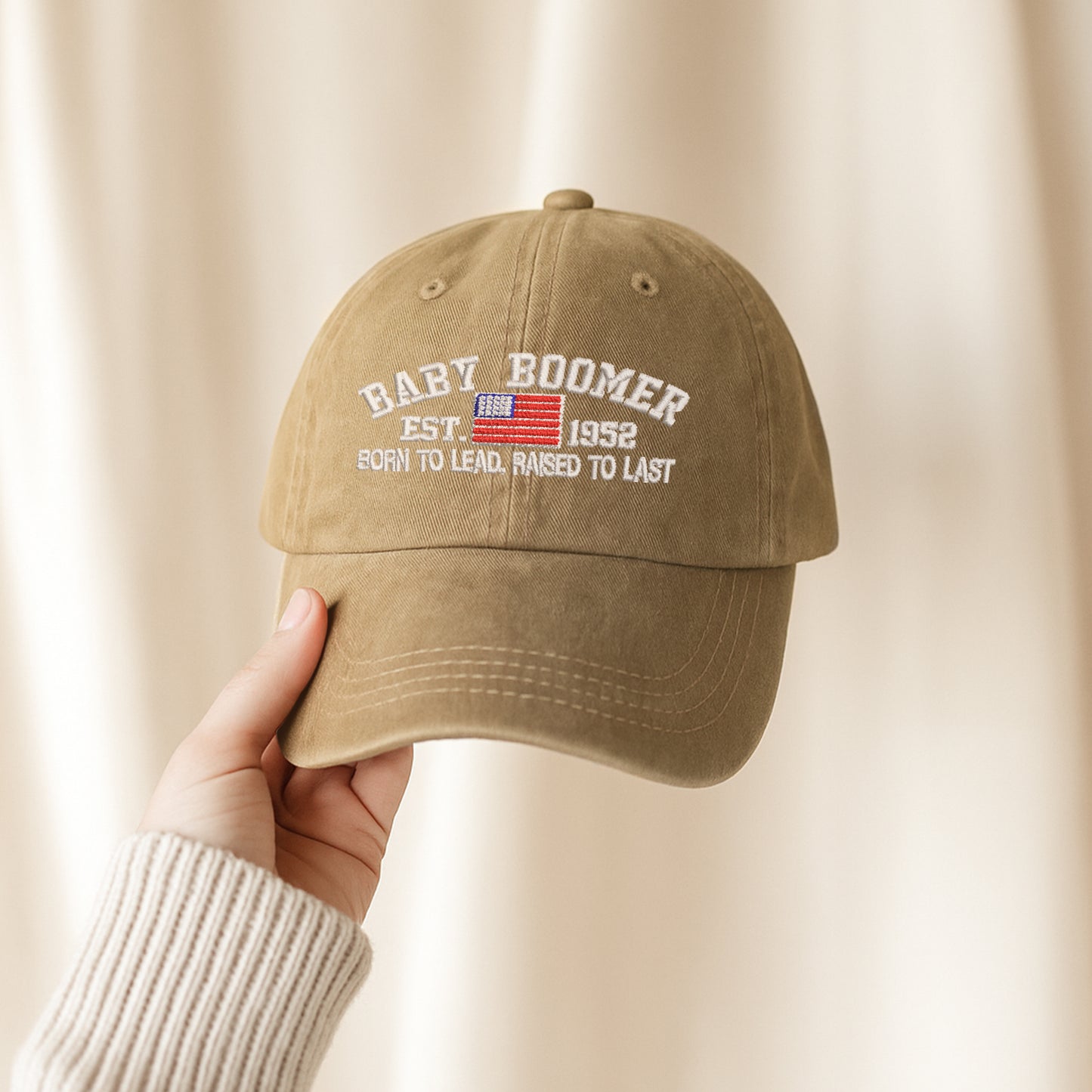 Baby Boomer Heritage Cap – Custom Year Edition
