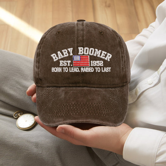 Baby Boomer Heritage Cap – Custom Year Edition