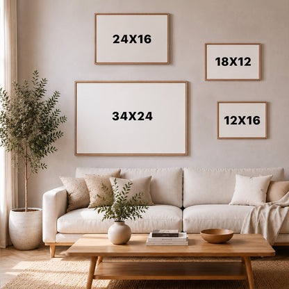 Your Word Is a Lamp to My Feet Psalm 119:105 Christian Wall Art Poster/Canvas
