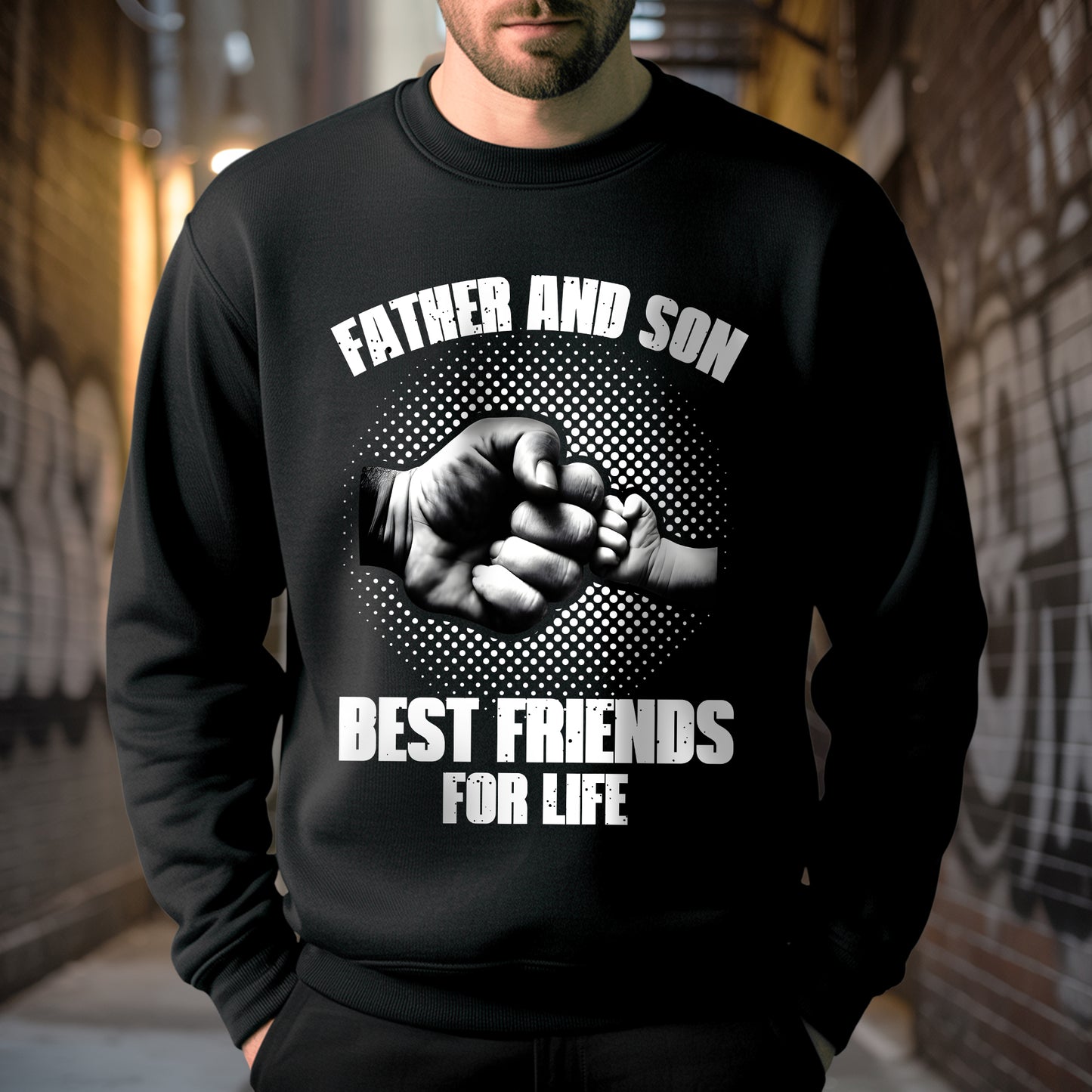 Father and Son Best Friends For Life T-Shirt - Eternal Bond