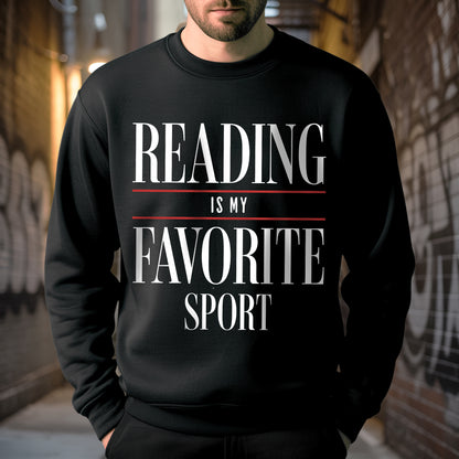 Reading Is My Favorite Sport T-Shirt - Book Lover Declaration