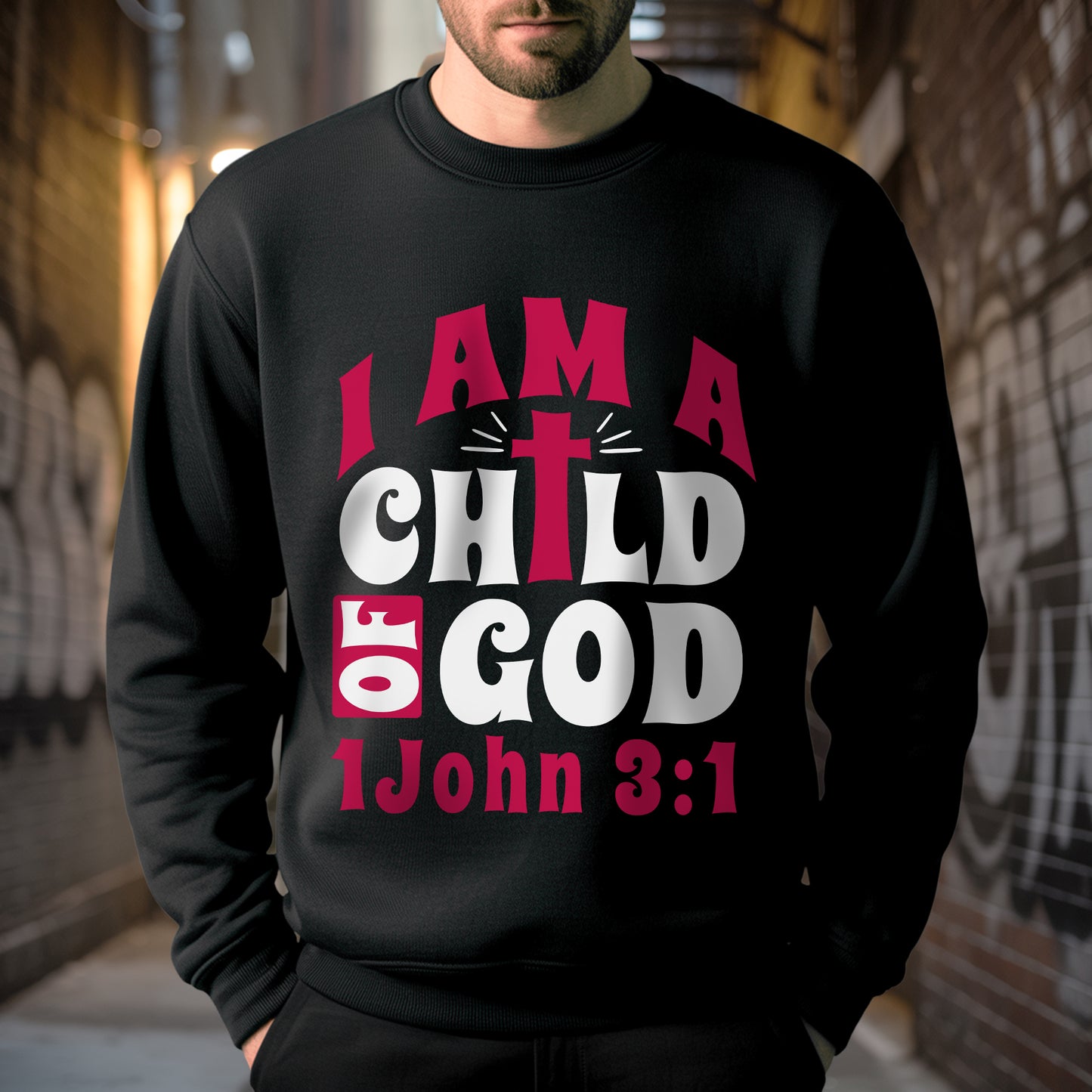 I Am A Child of God 1 John 3:1 T-Shirt - Identity Declaration