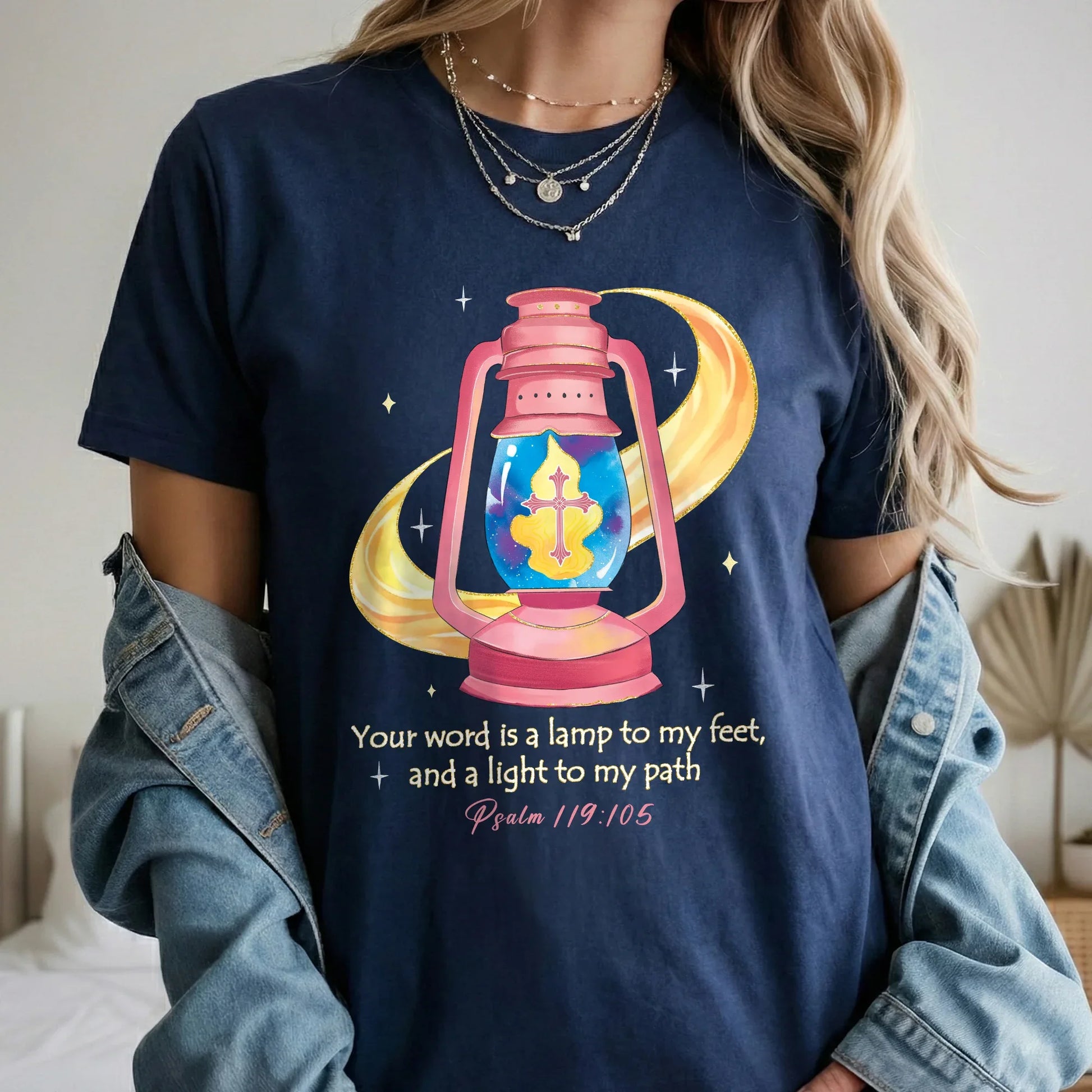 Your Word Is A Lamp - Unisex Tshirt / Hoodie / Sweatshirt - Faith Guided Life