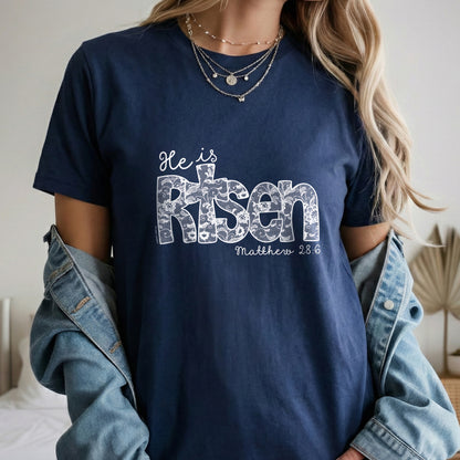 Christian Easter Matthew 28:6 – He is Risen – Unisex Tshirt / Hoodie / Sweatshirt