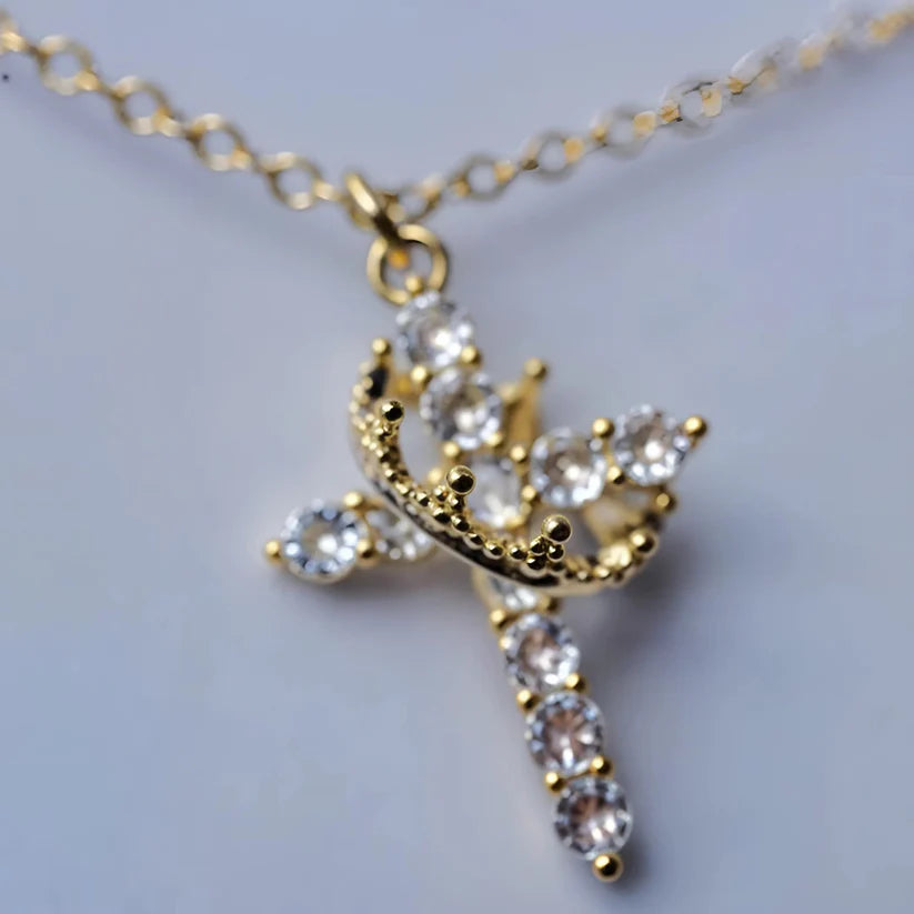 Royal Faith Cross Necklace