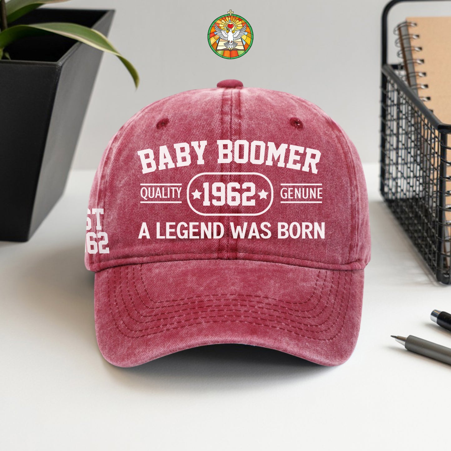 Baby Boomer Quality [Custom Year] Genuine A Legend Was Born Baseball Cap - Legendary Generation
