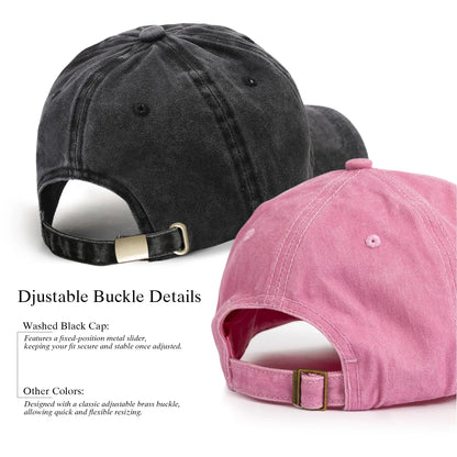 Faith Journey In Christ Custom Year - Unisex Washed Cap - Faith Guided Life