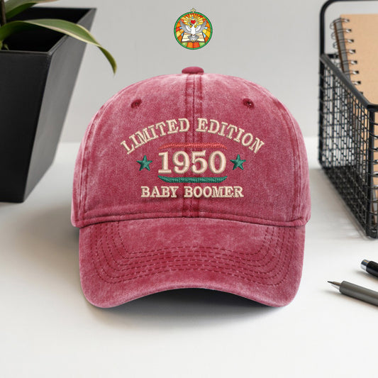 Baby Boomer Limited Edition Cap – Custom Year