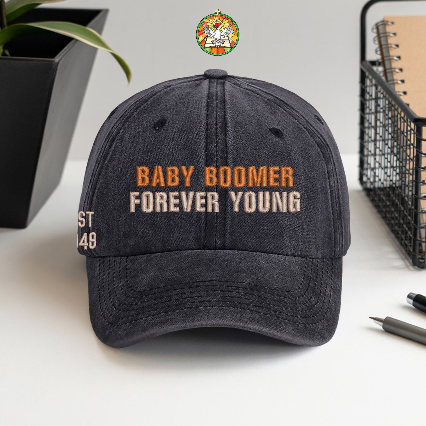 Baby Boomer Forever Young Cap – Custom Year Edition