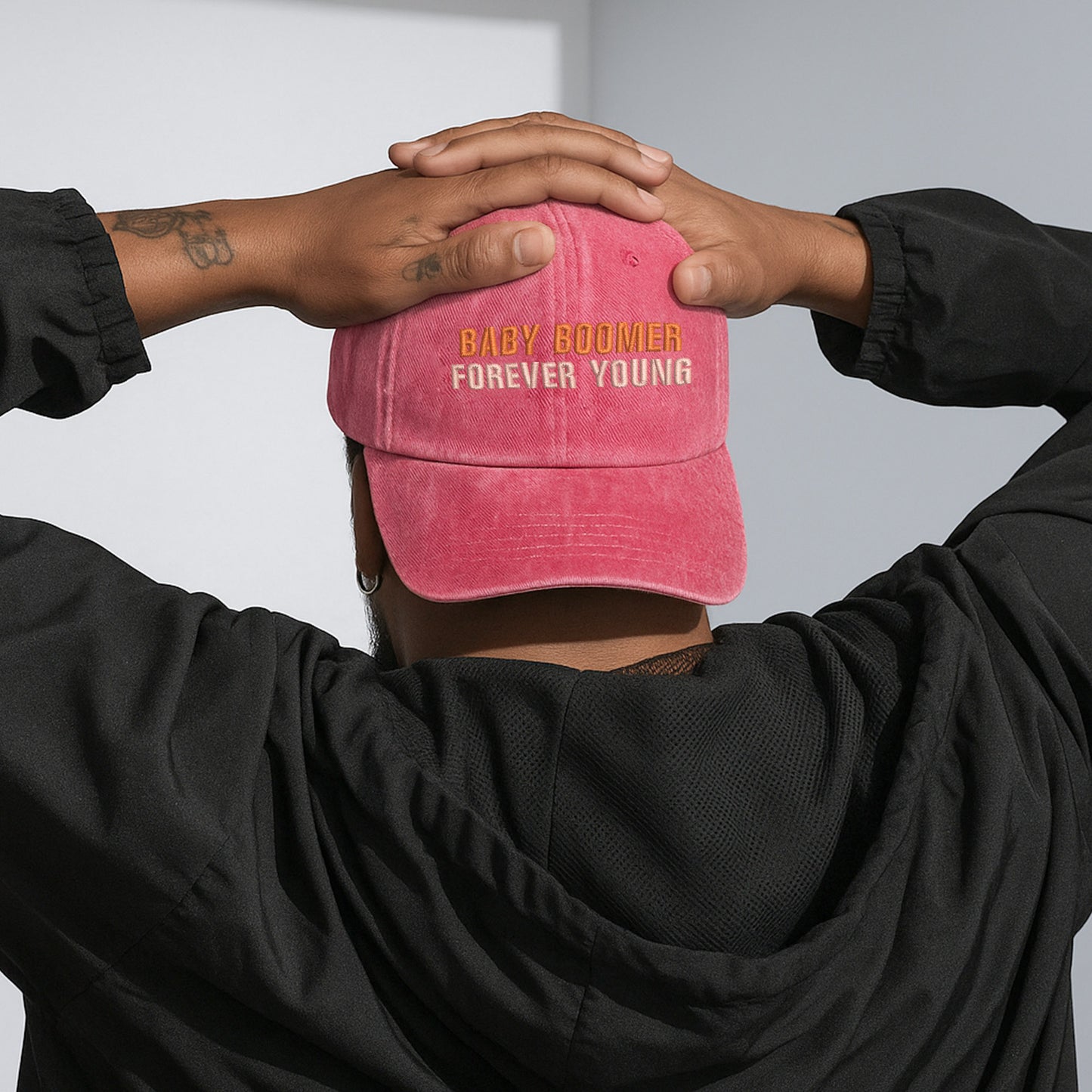 Baby Boomer Forever Young Cap – Custom Year Edition