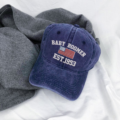 Baby Boomer American Heritage Cap – Custom Year Edition