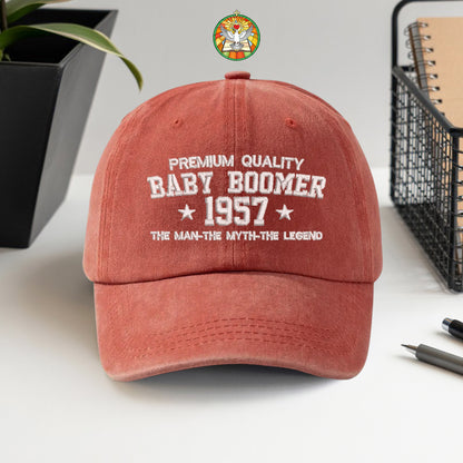 Baby Boomer Premium Quality Cap – Custom Year Legend