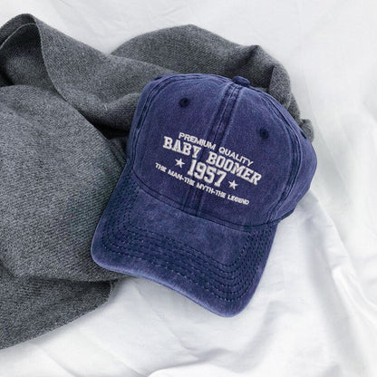 Baby Boomer Premium Quality Cap – Custom Year Legend
