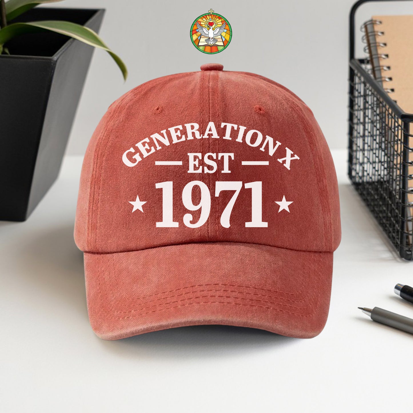 Generation X EST. Custom Year Baseball Cap - Personalized Vintage Pride Hat