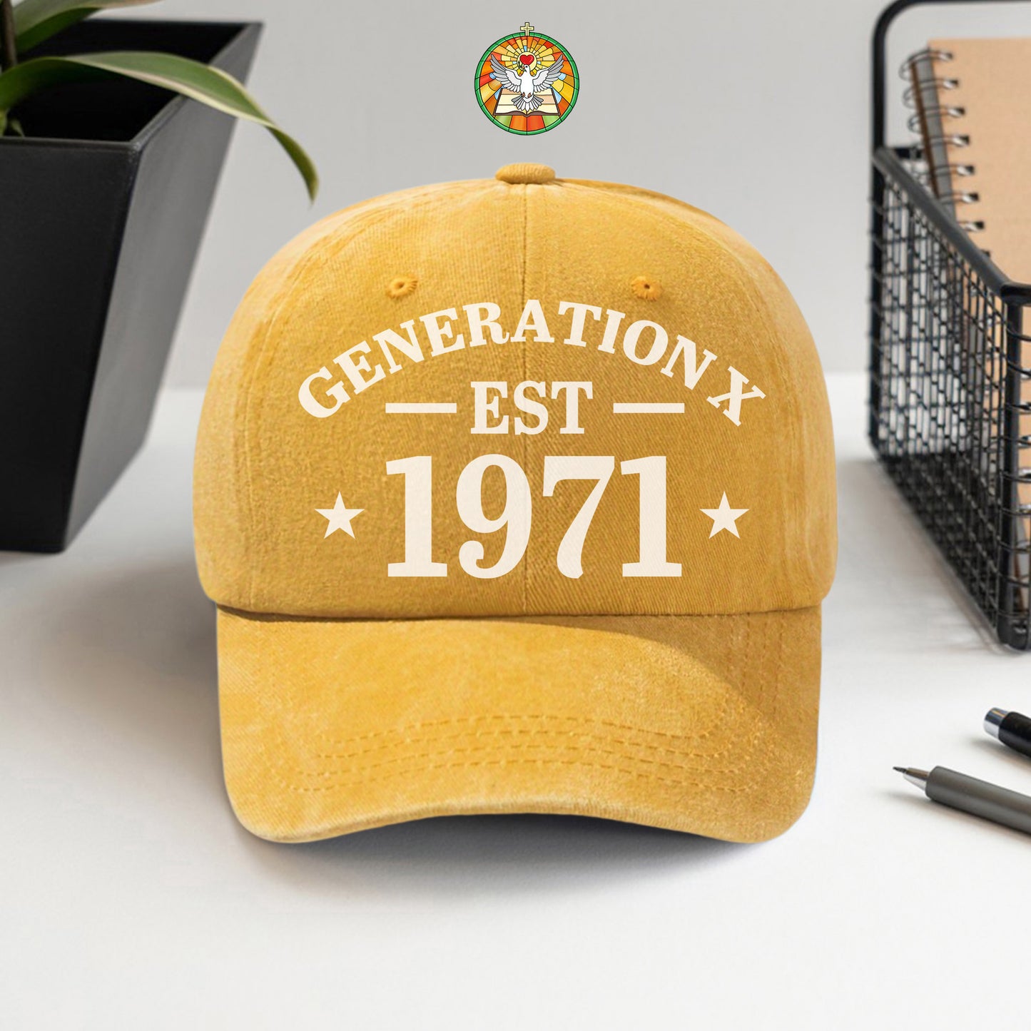 Generation X EST. Custom Year Baseball Cap - Personalized Vintage Pride Hat