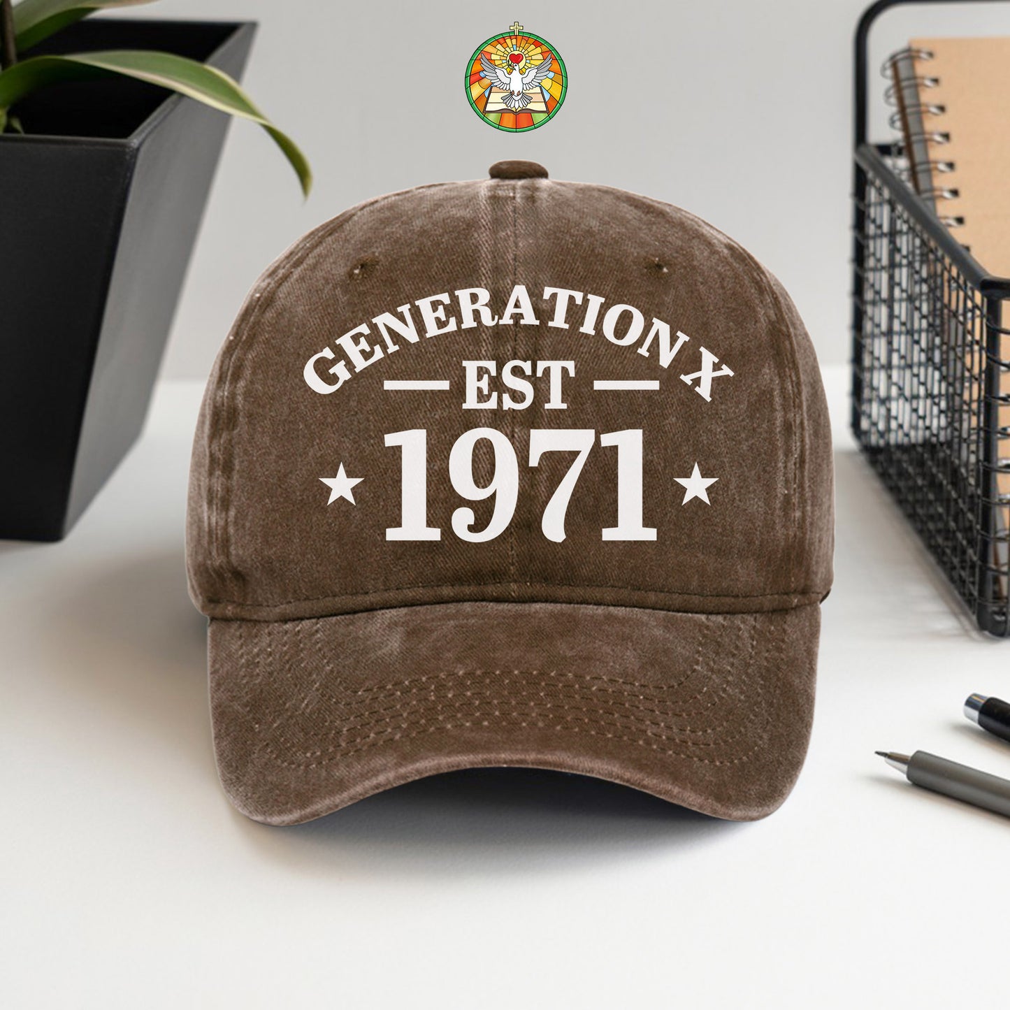Generation X EST. Custom Year Baseball Cap - Personalized Vintage Pride Hat