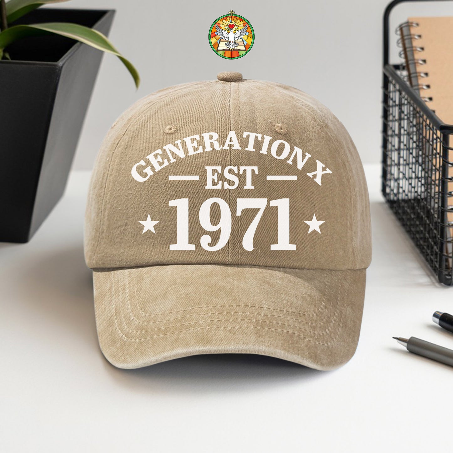 Generation X EST. Custom Year Baseball Cap - Personalized Vintage Pride Hat