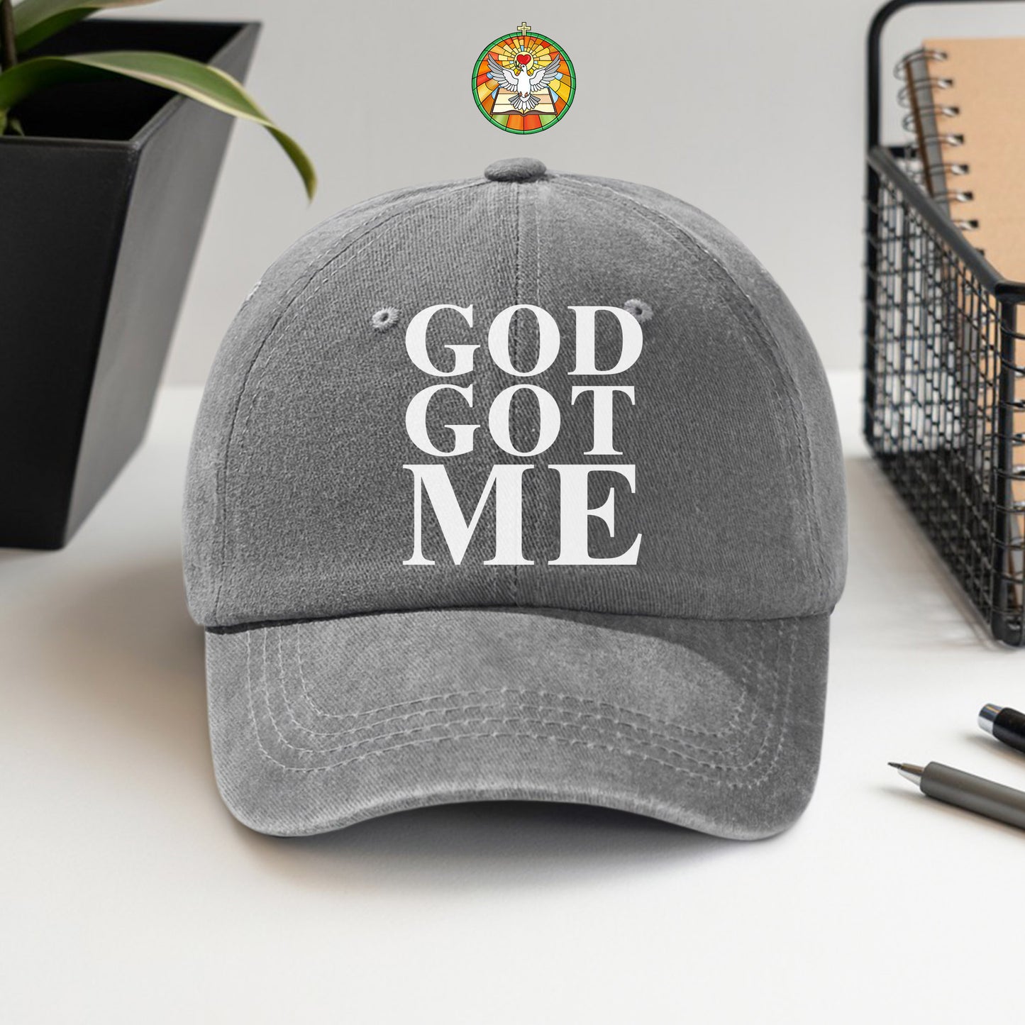 God Got Me Baseball Cap - Bold Christian Faith Hat