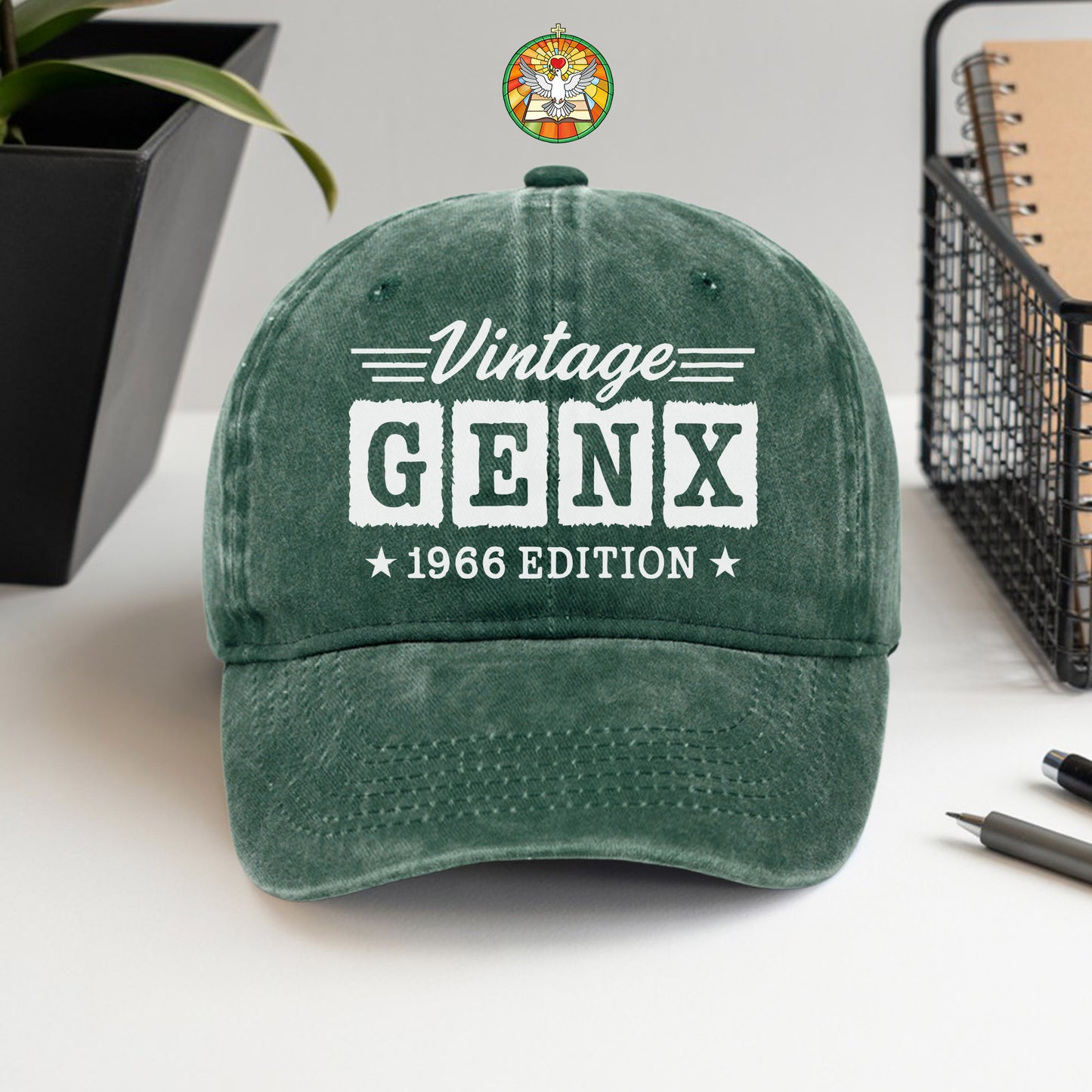 Vintage GenX [Custom Year] Edition Baseball Cap - Generation X Pride