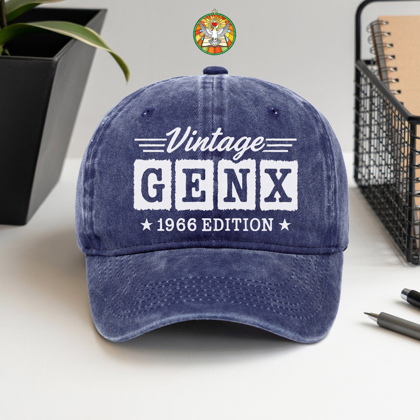 Vintage GenX [Custom Year] Edition Baseball Cap - Generation X Pride