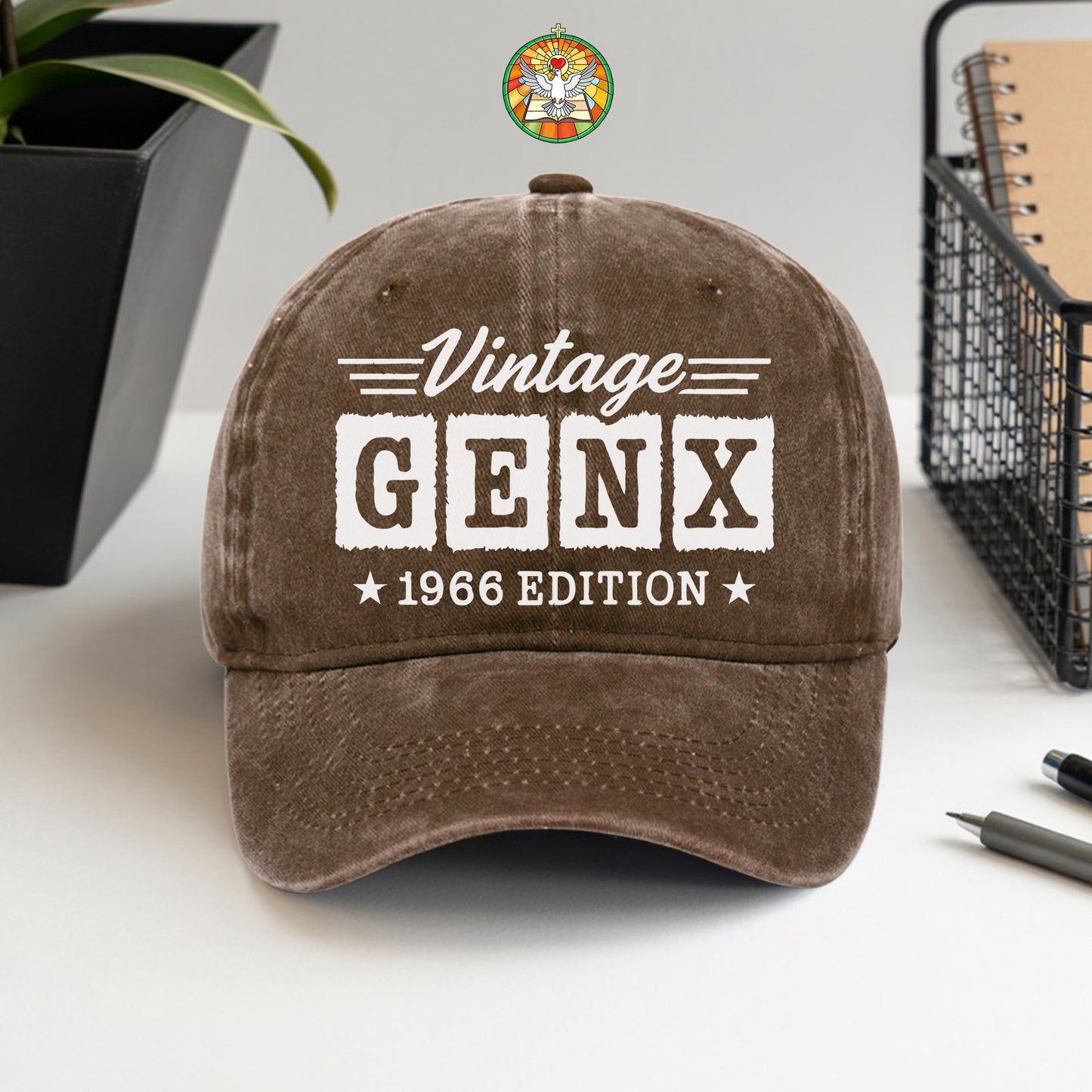 Vintage GenX [Custom Year] Edition Baseball Cap - Generation X Pride