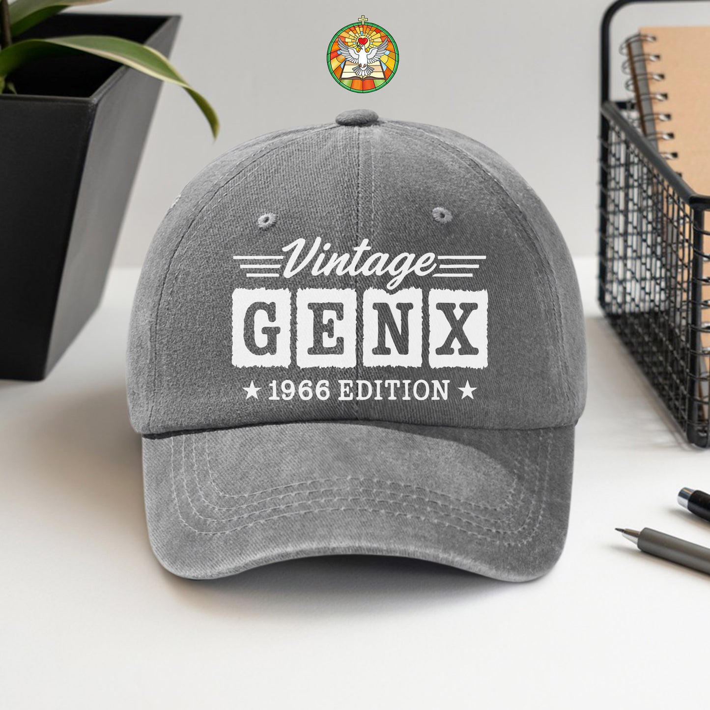 Vintage GenX [Custom Year] Edition Baseball Cap - Generation X Pride