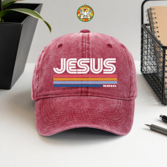 Jesus King Baseball Cap - Royal Faith Declaration