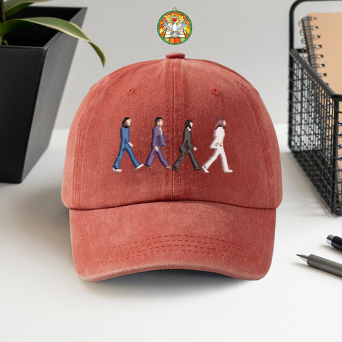 Iconic Crossing Washed Cap - 60s Music Heritage Tribute Hat