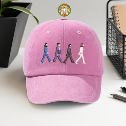 Iconic Crossing Washed Cap - 60s Music Heritage Tribute Hat