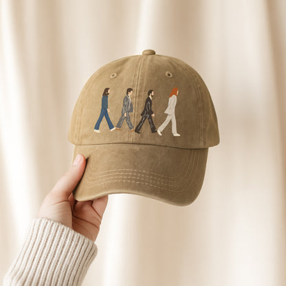 Detailed Crossing Music Legends Washed Cap - 60s Heritage Tribute Hat