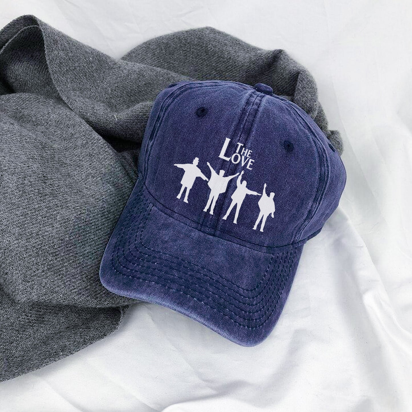 The Love Music Legends Washed Cap - All You Need Is Love Tribute Hat