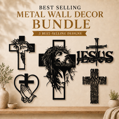 🔥 LIMITED TIME OFFER - Best Selling Metal Wall Decor Bundle