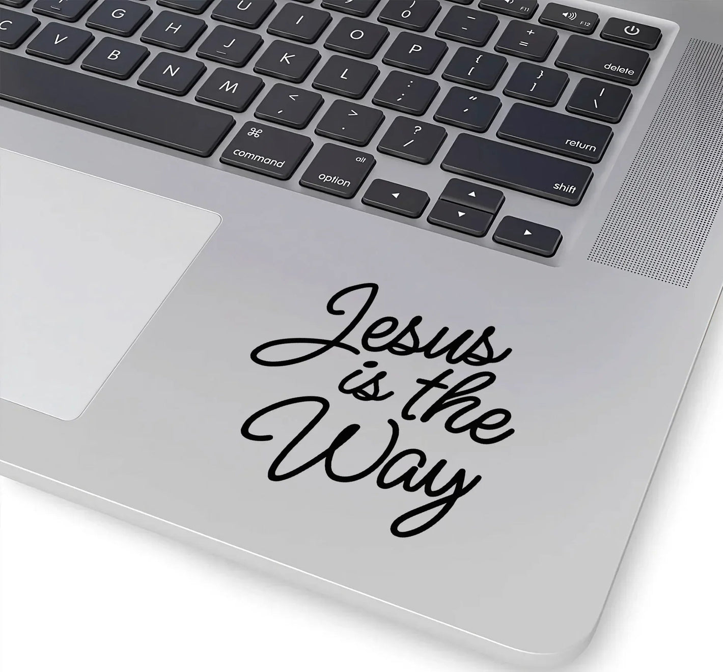 JESUS IS THE WAY Decal – Waterproof Faith Sticker for Car, Laptop, Water Bottle & More - Faith Guided Life