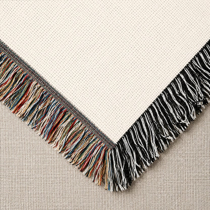 He Left The 99 To Find Me Woven Blanket – Christian Lamb Faith Throw