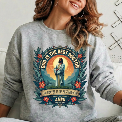 Christian Prayer Healing – Faith Message – Unisex Tshirt / Hoodie / Sweatshirt