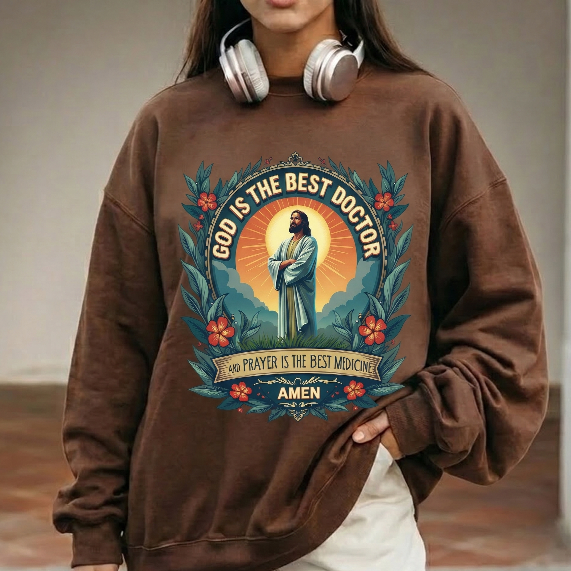 Christian Prayer Healing – Faith Message – Unisex Tshirt / Hoodie / Sweatshirt