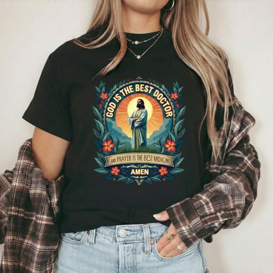 Christian Prayer Healing – Faith Message – Unisex Tshirt / Hoodie / Sweatshirt