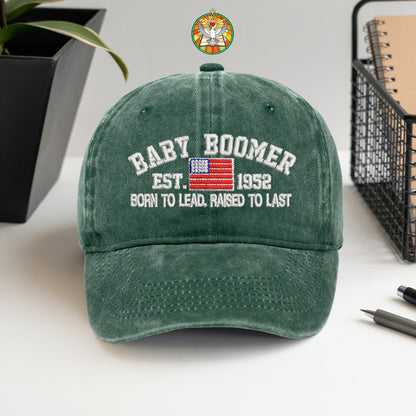 Baby Boomer Heritage Cap – Custom Year Edition