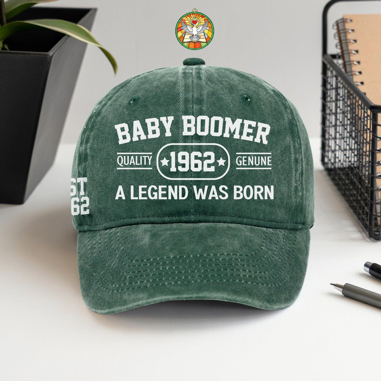Baby Boomer Quality [Custom Year] Genuine A Legend Was Born Baseball Cap - Legendary Generation
