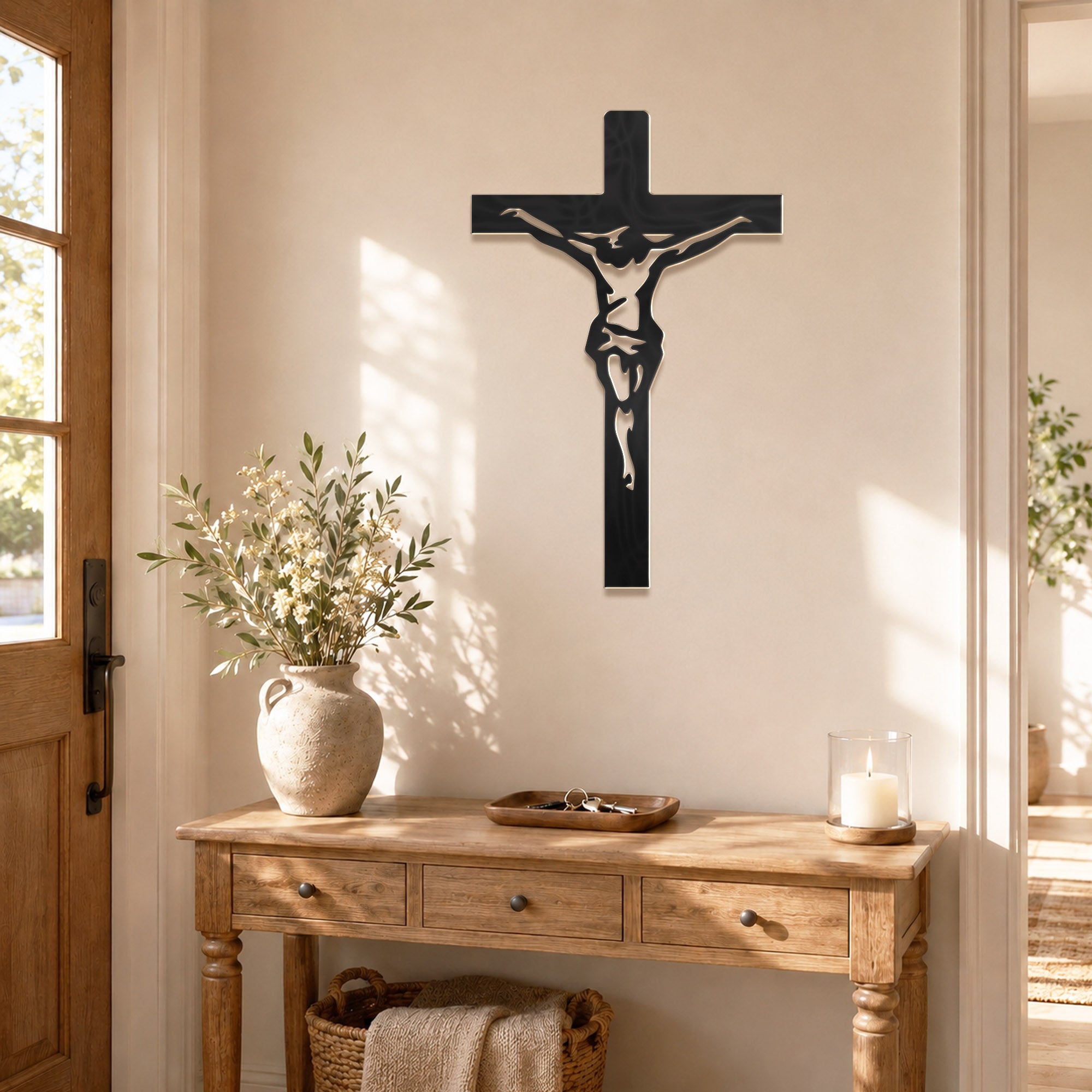 Divine Prayer Wall Art for Christian Home Decor