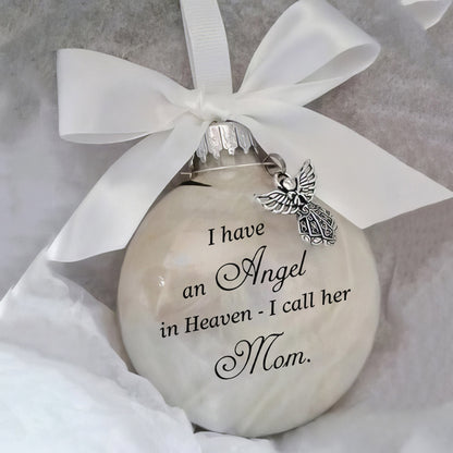 "Angel in Heaven" Angel Charm Christmas Ornament