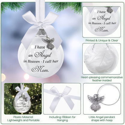 "Angel in Heaven" Angel Charm Christmas Ornament