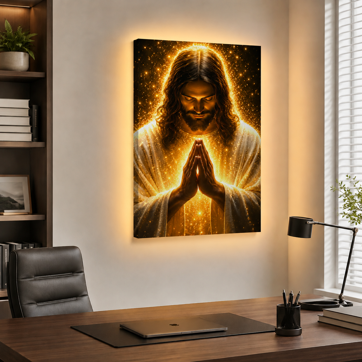 Golden Prayer Glow